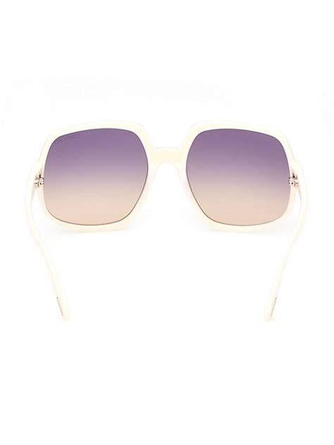 Shop Tom Ford 60mm Geometric Sunglasses Saks Fifth Avenue