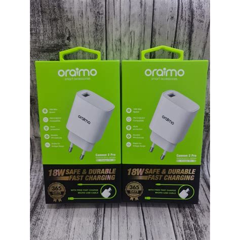 Jual Oraimo Charger Original Smart Ultra Fast Charging 18 Watt OCW E97S