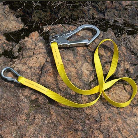 Climbing Safety Harness Belt with Carabiner Buckle for Rock Climbing ...