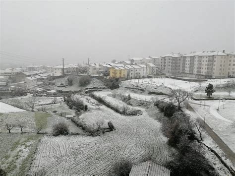 Castelo Branco E Guarda Sob Aviso Amarelo Devido Queda De Neve Sic