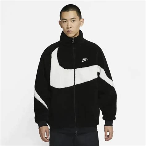 Nike Big Swoosh Reversible Boa Jacket Jacketpop