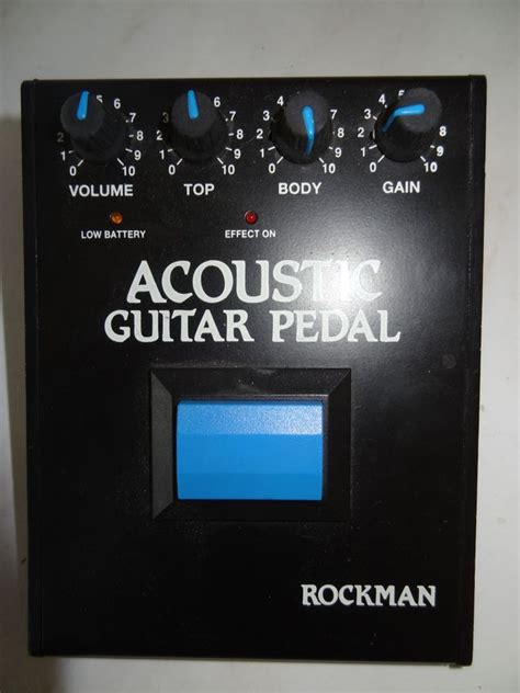 Rockman Acoustic Guitar Pedal Image 742824 Audiofanzine