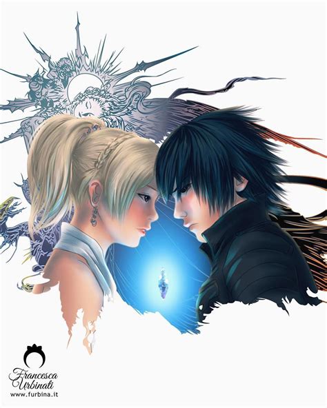 Lunafreya And Noctis From Final Fantasy 15 Theyre Such A Gorgeous