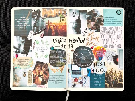 Vision Board Journal Template