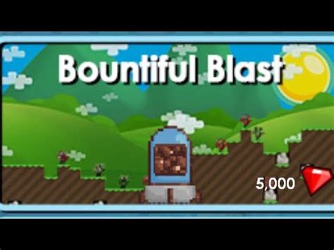 NEW UPDATE BOUNTIFUL BLAST Growtopia YouTube