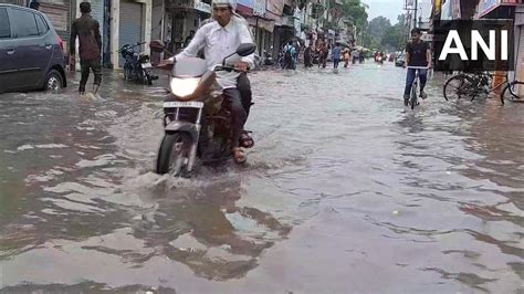 Ani Mp Cg Rajasthan On Twitter Rajasthan Waterlogging Witnessed In