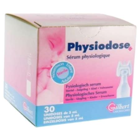 Physiodose Solution Sérum Physiologique 30 unidoses 5 ml Livraison