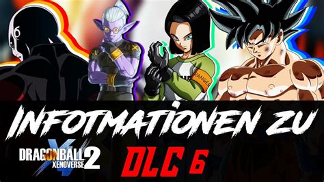 Mastered Ultra Instinct Goku Jiren Dlc6 Infos I Dragonball Xenoverse 2 Youtube