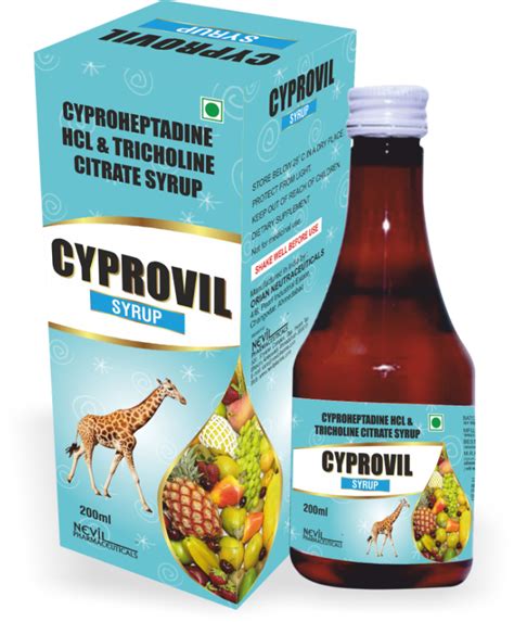 Cyprovil Syp Nevil Pharmaceuticals