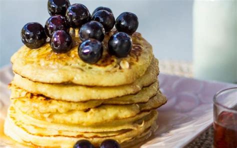 Recept Havermoutpannenkoeken Met Banaan En Blauwe Bessen