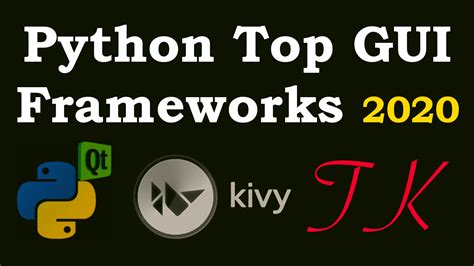 Python Top GUI Frameworks For Learning - Codeloop