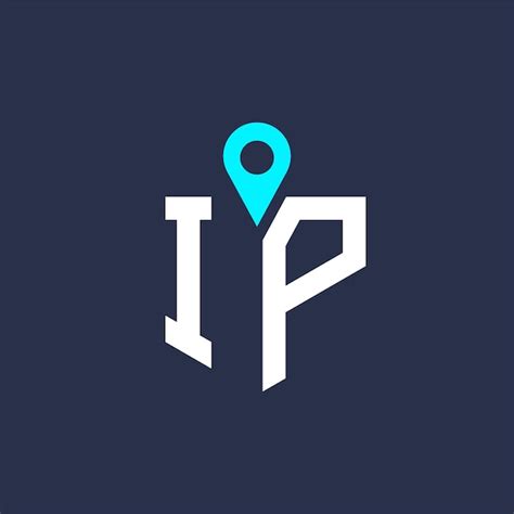Premium Vector | IP Location Logo Design for Recruitment and Navigation ...