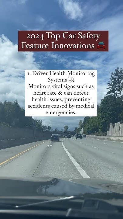 🏆best New Car Safety Features 2024 Prevent Car Accidents Caraccidents Safedriving