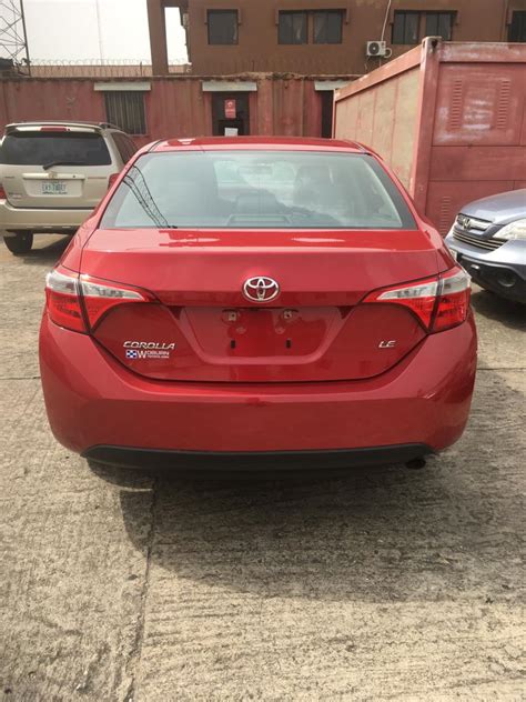 Model Toyota Corolla Le Toks Selling Cheap Autos Nigeria