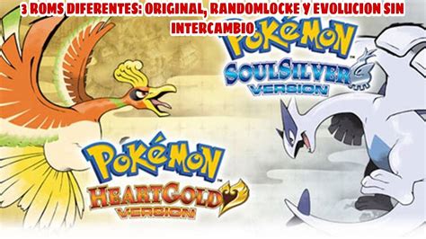 Pokemon Oro Heart Gold Y Pokemon Plata Soul Silver Nds En Espa Ol Rom