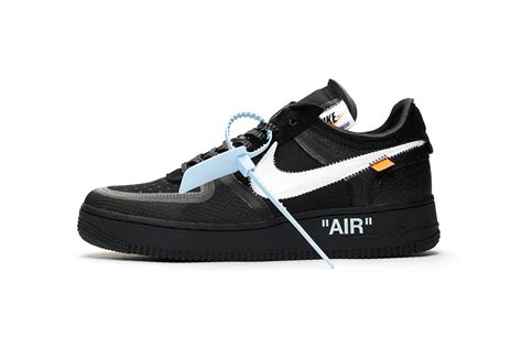 Off-White™ x Nike Air Force 1 "Black" Release Info | Hypebeast