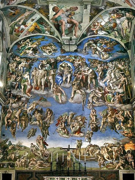 The Last Judgment By Michelangelo A Masterpiece Of Renaissance Art