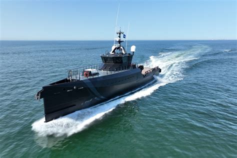 Damen Shipyards Delivers Vessel To The Royal Navy For The First Time Swzmaritime