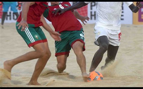 Tournoi Amical De Beach Soccer Le Maroc Bat Le Mozambique LPJM