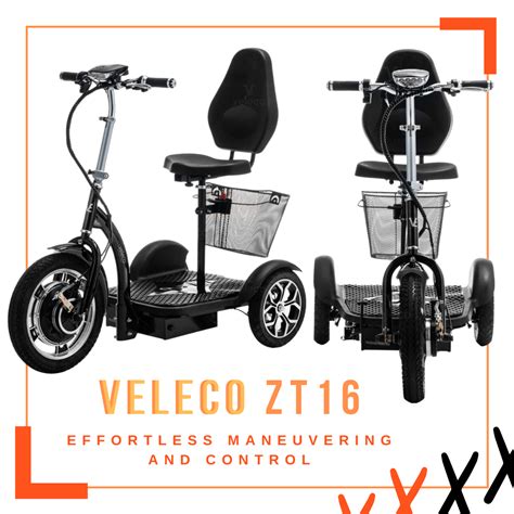 Velobike Veleco Zt Compact And Agile Electric Mobility Scooter