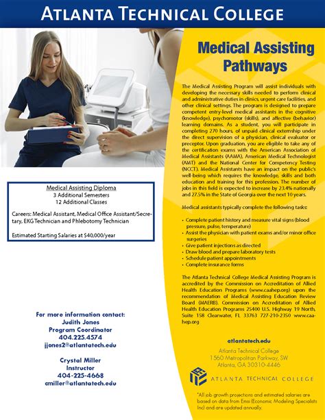 Atlanta Technical College - Program Information and Pathways
