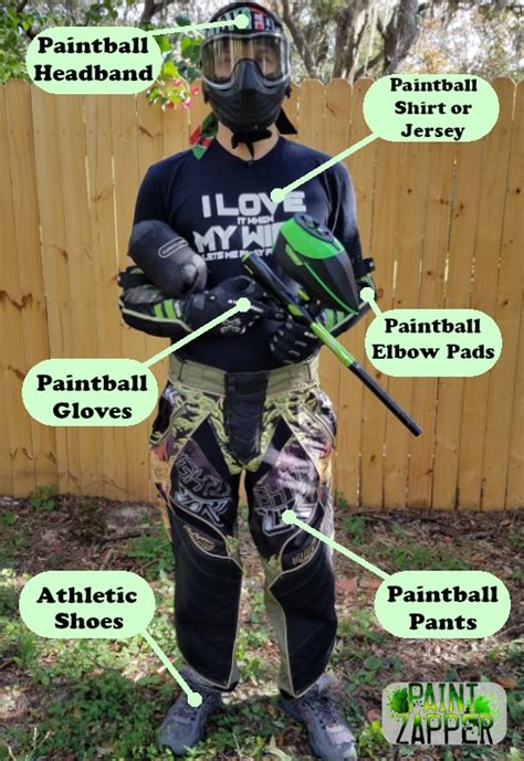 What To Wear For Paintball With Examples The Complete Beginners