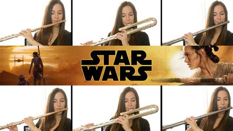 Star Wars Rey S Theme Flute Cover With Sheet Music Youtube