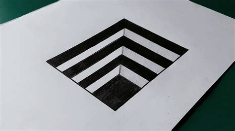 How To Draw An Optical Illusion Step By Step