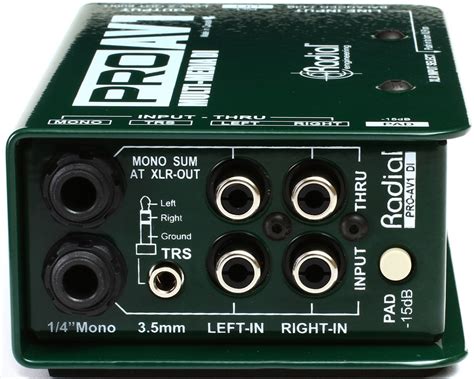 Radial ProAV1 Multimedia Direct Box di box купить в Москве в интернет ...