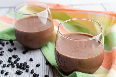 Chocolate Banana Black Bean Smoothie A Legume A Day