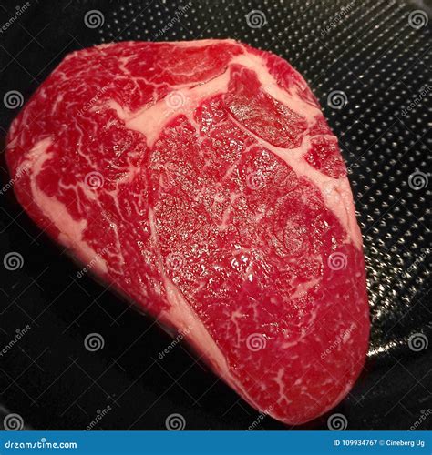 Raw red meat stock image. Image of market, display, meal - 109934767