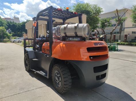 8000kg GLP Montacarga Gas Gasoline Forklift China Nissan 3 Ton