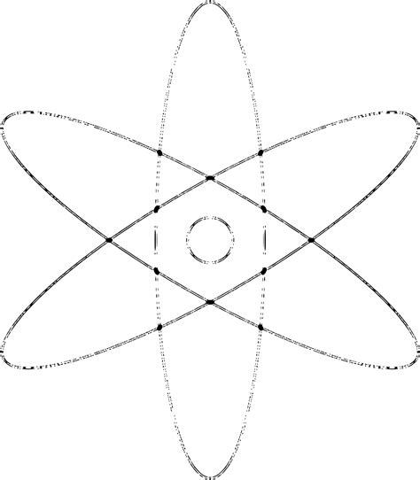 Svg Physics Symbol Atomic Atom Free Svg Image Icon Svg Silh