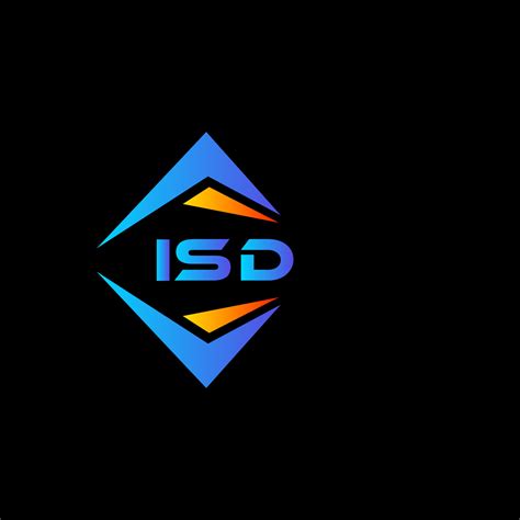 Isd Abstract Technology Logo Design On White Background Isd Creative