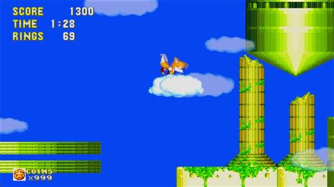 Sonic Knuckles Origins Sky Sanctuary Zone Tails Hd