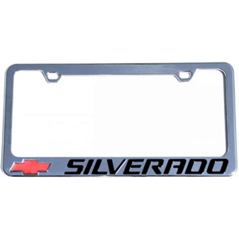 HossRods Chevy Silverado License Plate Frame Chevy GMC Trucks