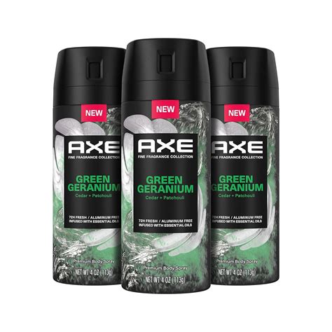 Axe Fine Fragrance Collection Green Geranium Body Spray