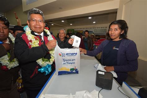 Emapa Abre Nuevo Supermercado En Viacha Con Productos Nacionales A