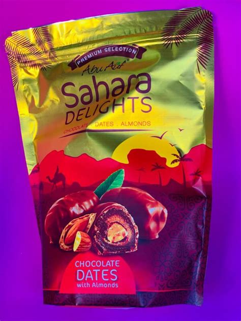 Цукерки фініки у шоколаді з мигдалем Abu Auf Sahara Delights 300г ...
