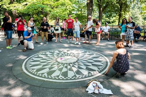 Wandeling Central Park Times Square En Broadway New York