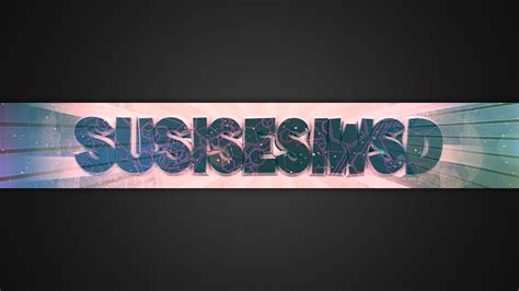 Speed Art Susisesiwsd Youtube Banner P Youtube