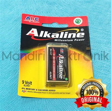 Jual Abc Alkaline Baterai Battery Kotak V Alkaline Volt Baterai