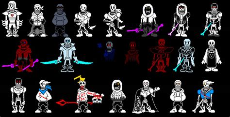 Papyrus Au Sprites Part 2 By Heavyismorshu On Deviantart