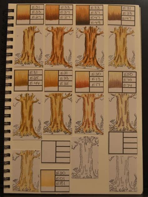 Alshandra S Corner Copic Colour Technique Journal Color Techniques