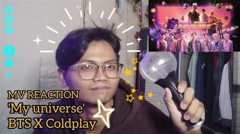 Coldplay X BTS MV REACTION My Universe Official MANTUL YouTube