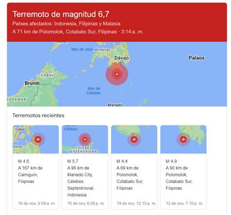 En Imágenes Así Se Vivió El Terremoto De 6 7 En Filipinas Hubo Daños