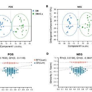 Multivariate Analysis Of LC MS Based Metabolomics Data Of OB And OB C S