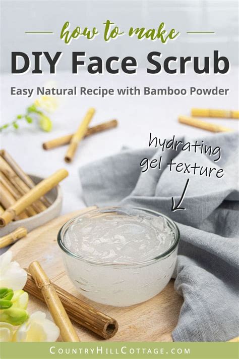 DIY Exfoliating Face Scrub Gentle Without Sugar