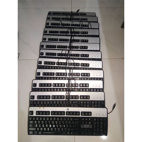 คีย์บอร์ด HP KU-0316 USB Keyboard Black - สาย USB ของแท้ ไทย-อังกฤษ สาย ...