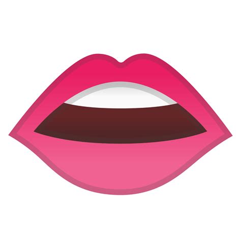 Mouth Icon Noto Emoji Clothing Objects Iconset Google